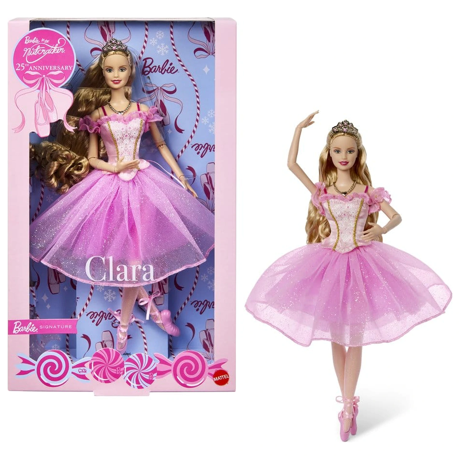 Barbie Signature Lalka Clara (Dziadek do orzechów 25th Anniversary) zdjęcie produktu