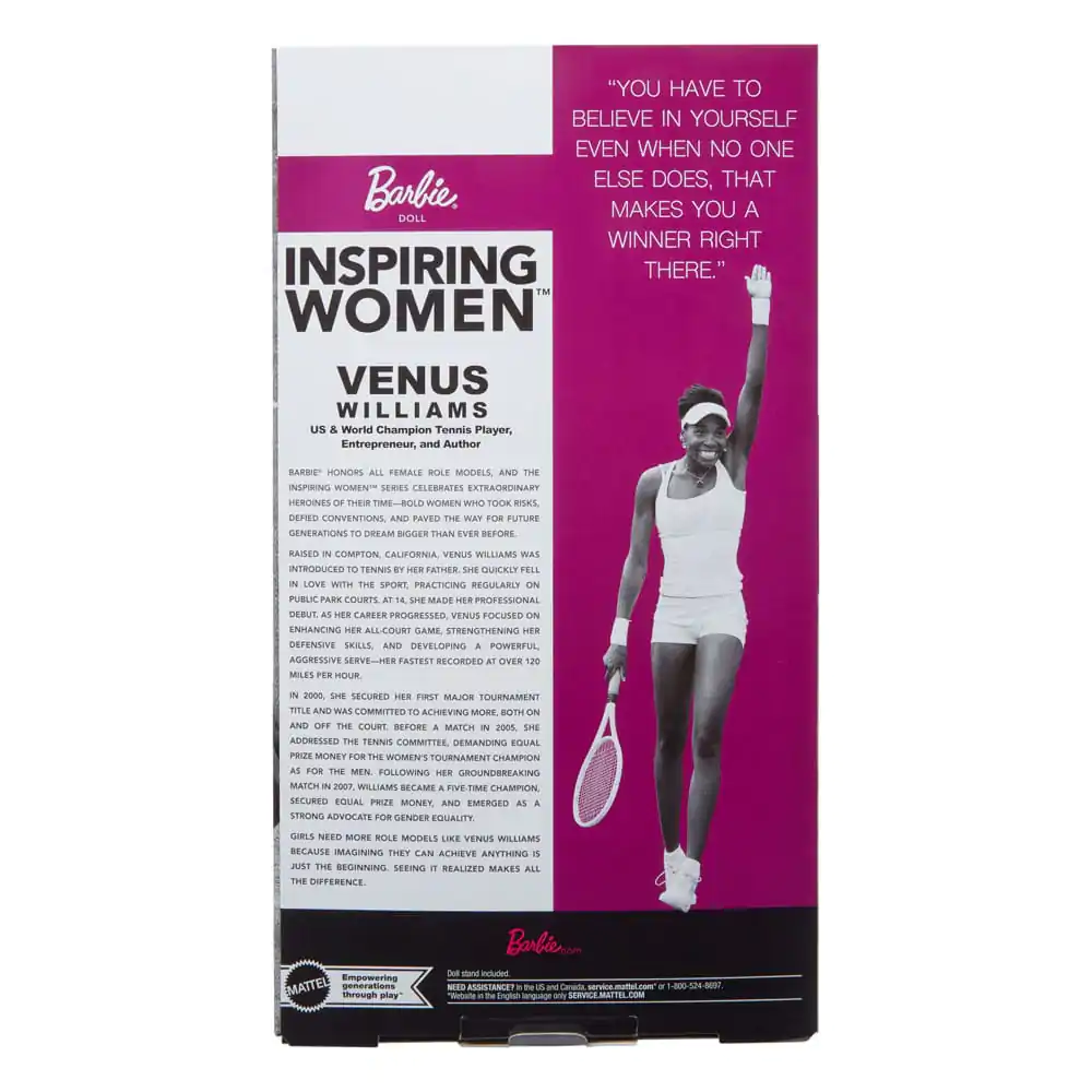 Lalka Barbie Signature Inspiring Women Venus Williams zdjęcie produktu