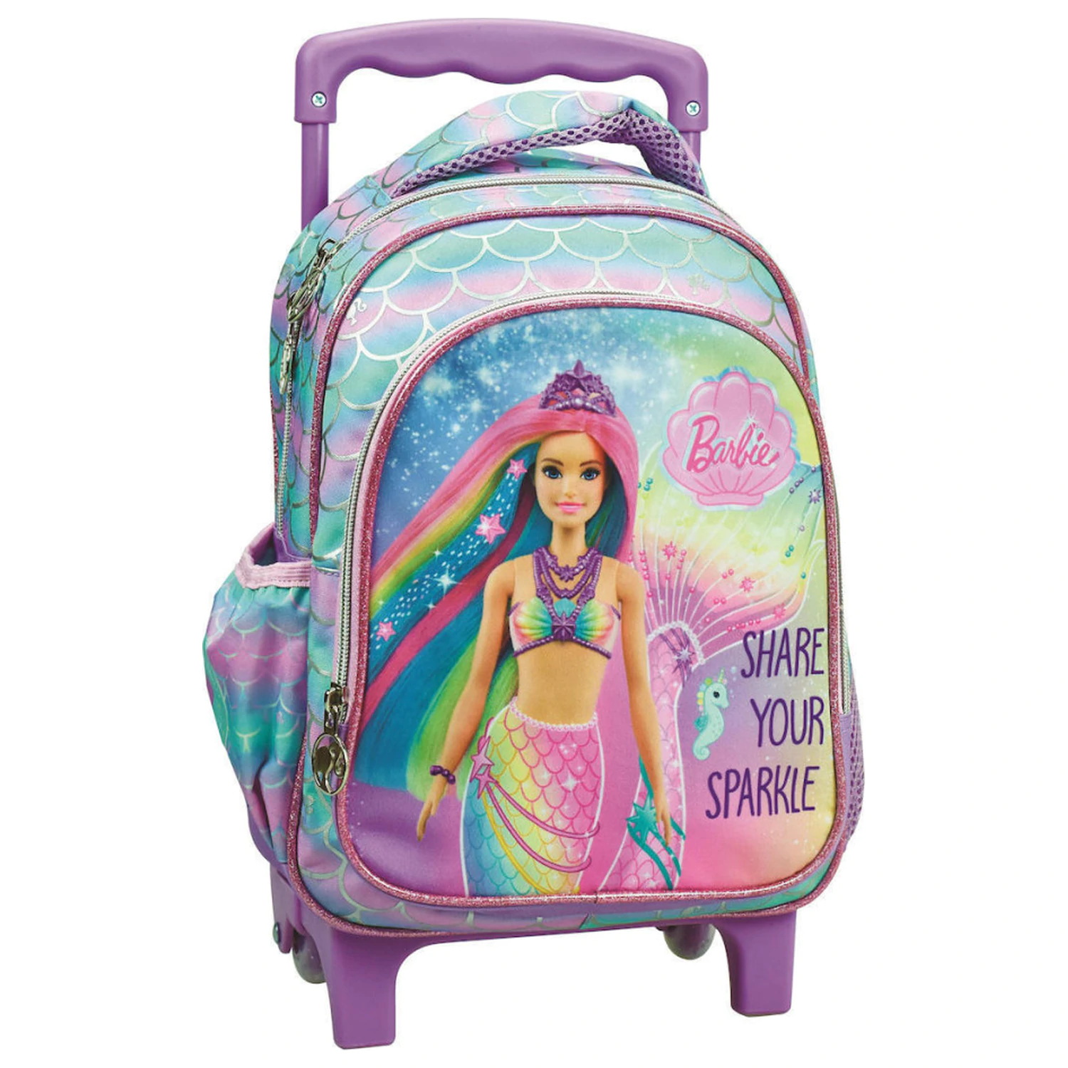 Barbie Sparkle Rolling Przedszkolny Plecak, Torba 30 cm zdjęcie produktu