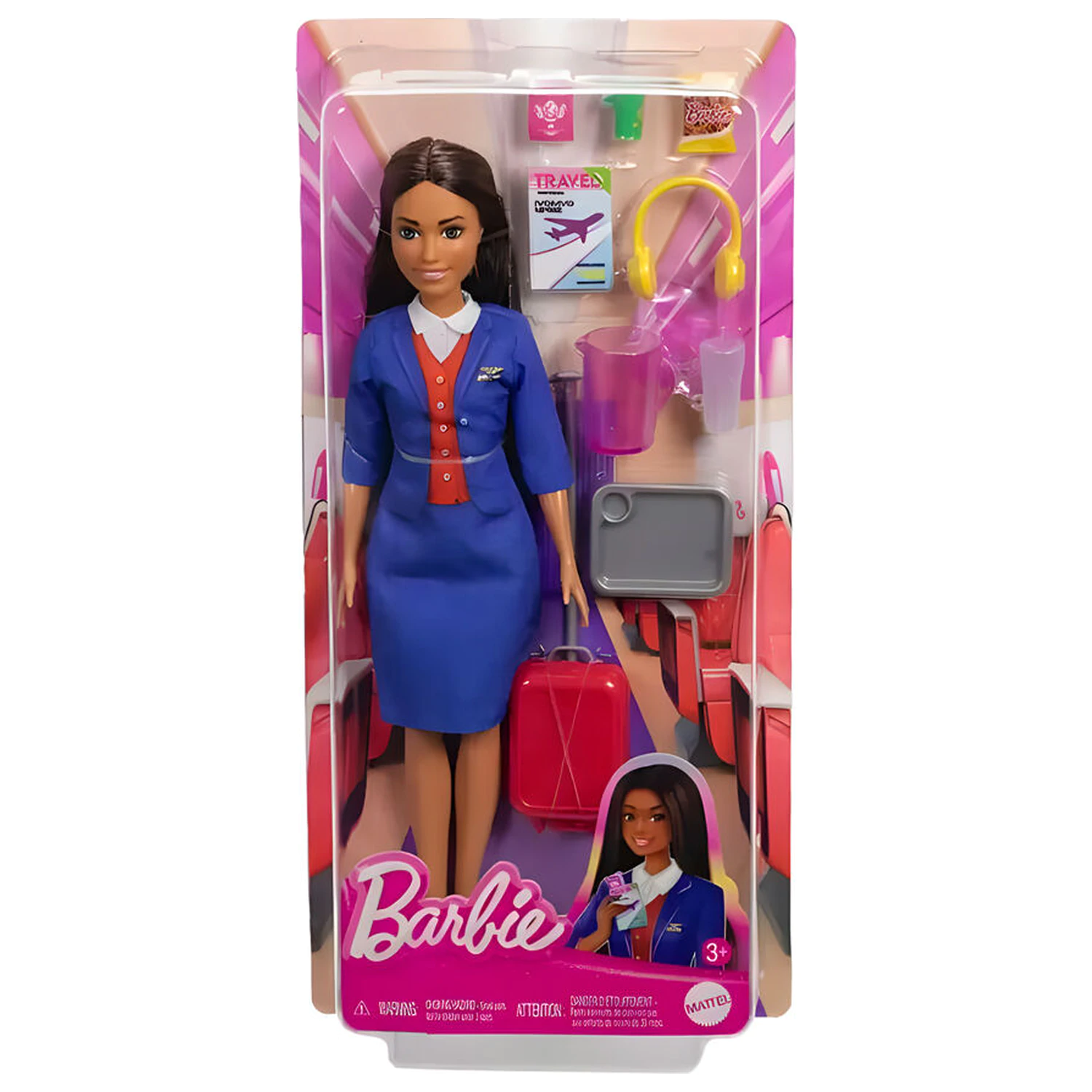 Barbie lalka Stewardesa zdjęcie produktu