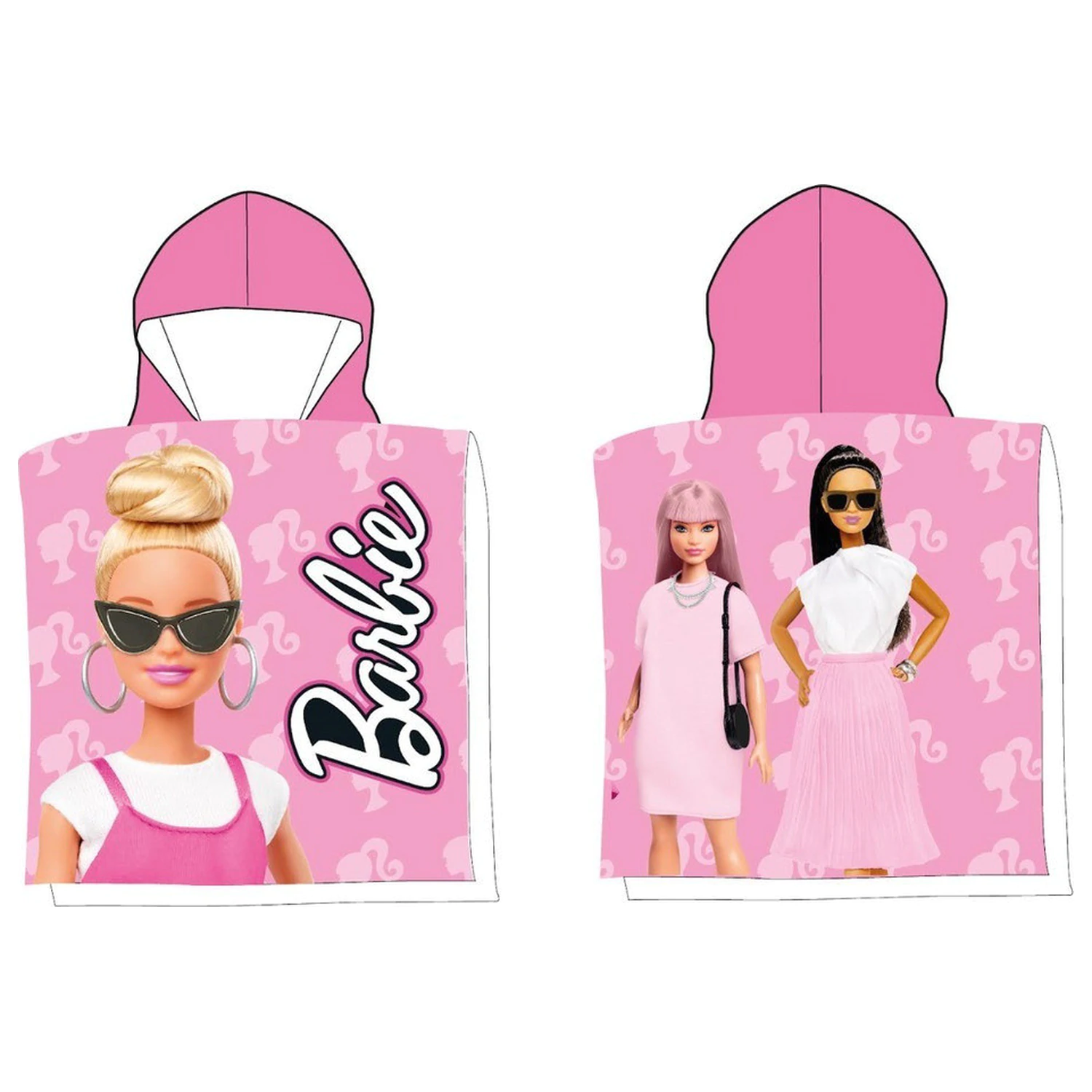 Barbie Street Style ręcznik plażowy ponczo 50x100 cm zdjęcie produktu