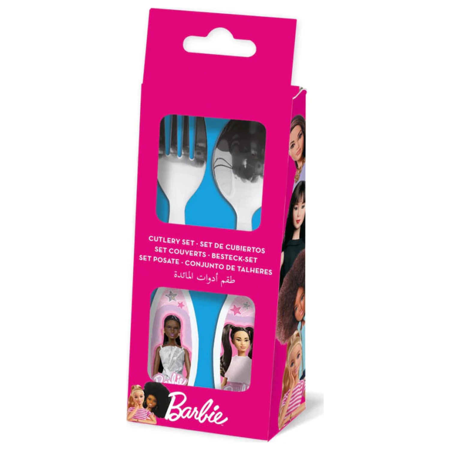 Barbie Stylowy Metalowy Zestaw Sztućców - 2 sztuki zdjęcie produktu