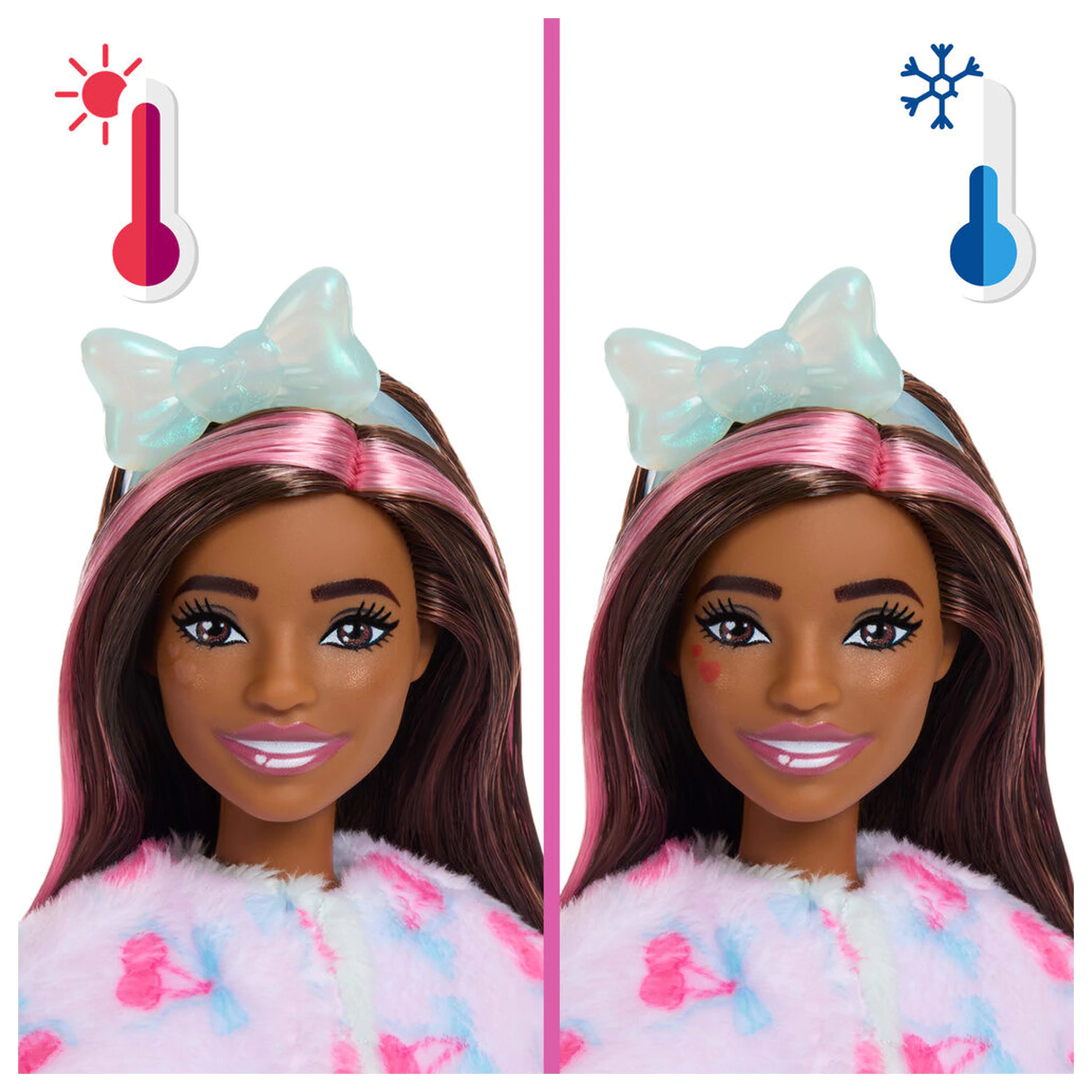 Barbie Sweet Ties Cutie Reveal Mint Bunny lalka zdjęcie produktu