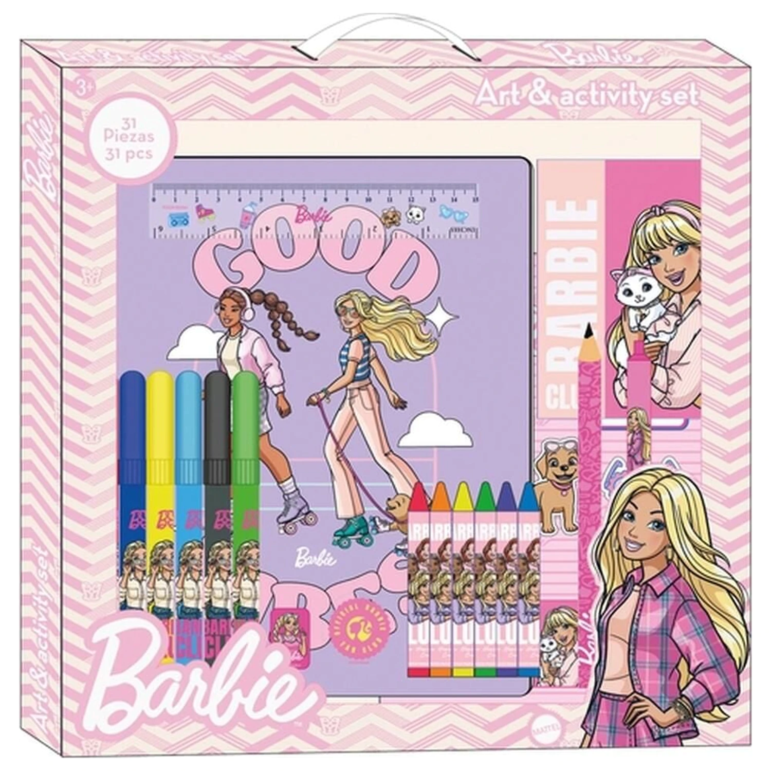 Barbie zestaw aktywności 31 sztuk zdjęcie produktu