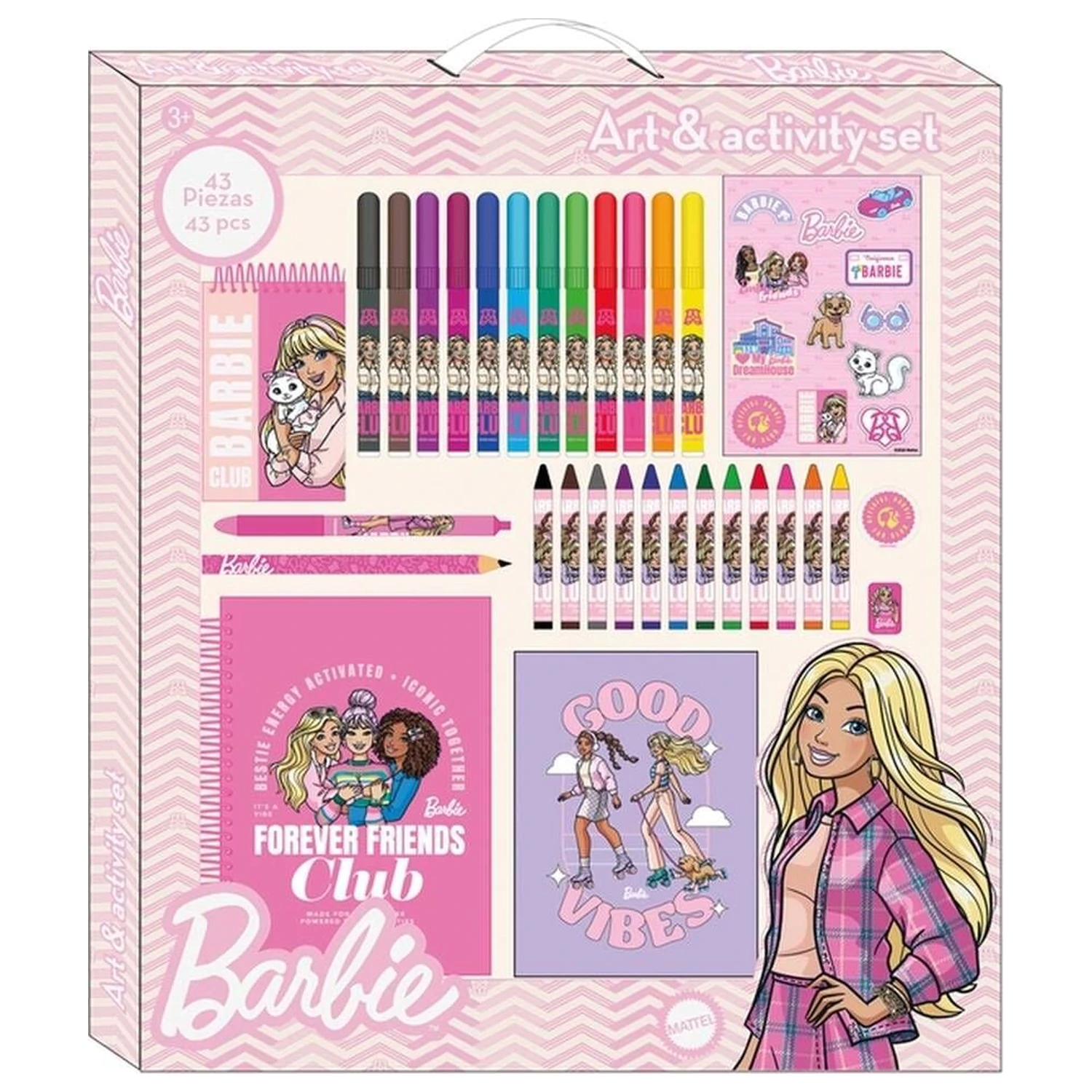 Barbie Zestaw aktywności 43 szt. zdjęcie produktu