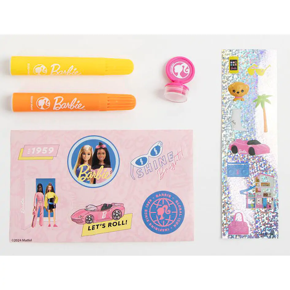 Barbie zestaw papierniczy do kolorowania zdjęcie produktu