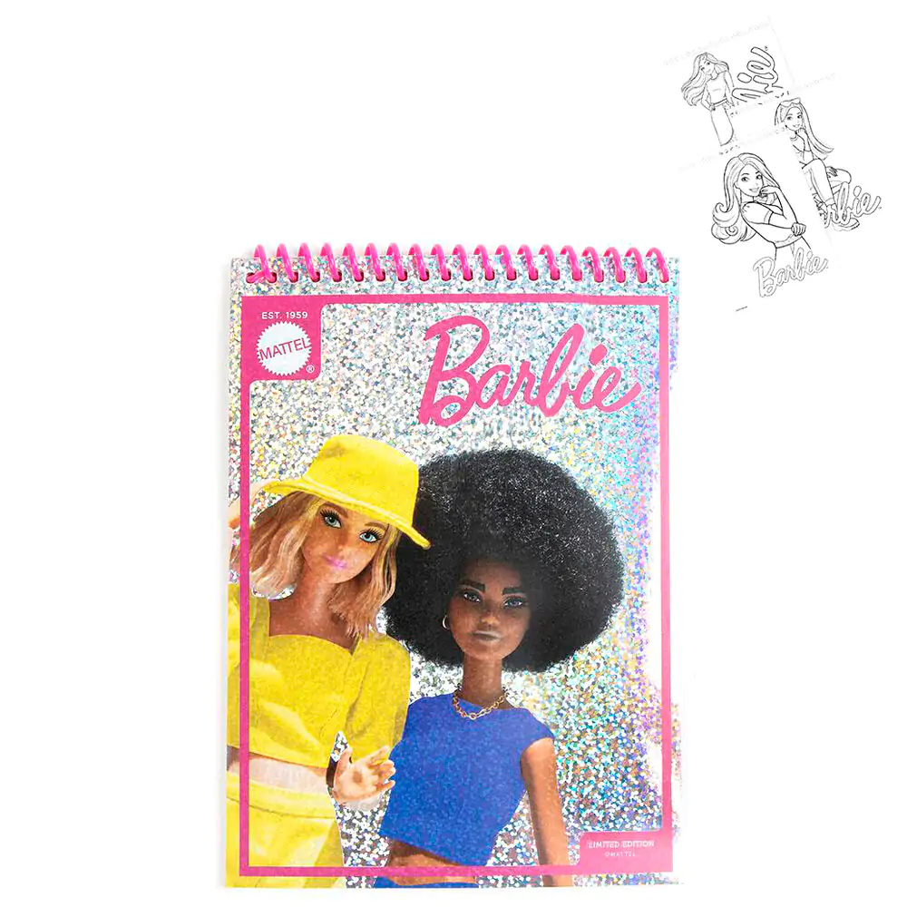 Barbie zestaw papierniczy do kolorowania zdjęcie produktu