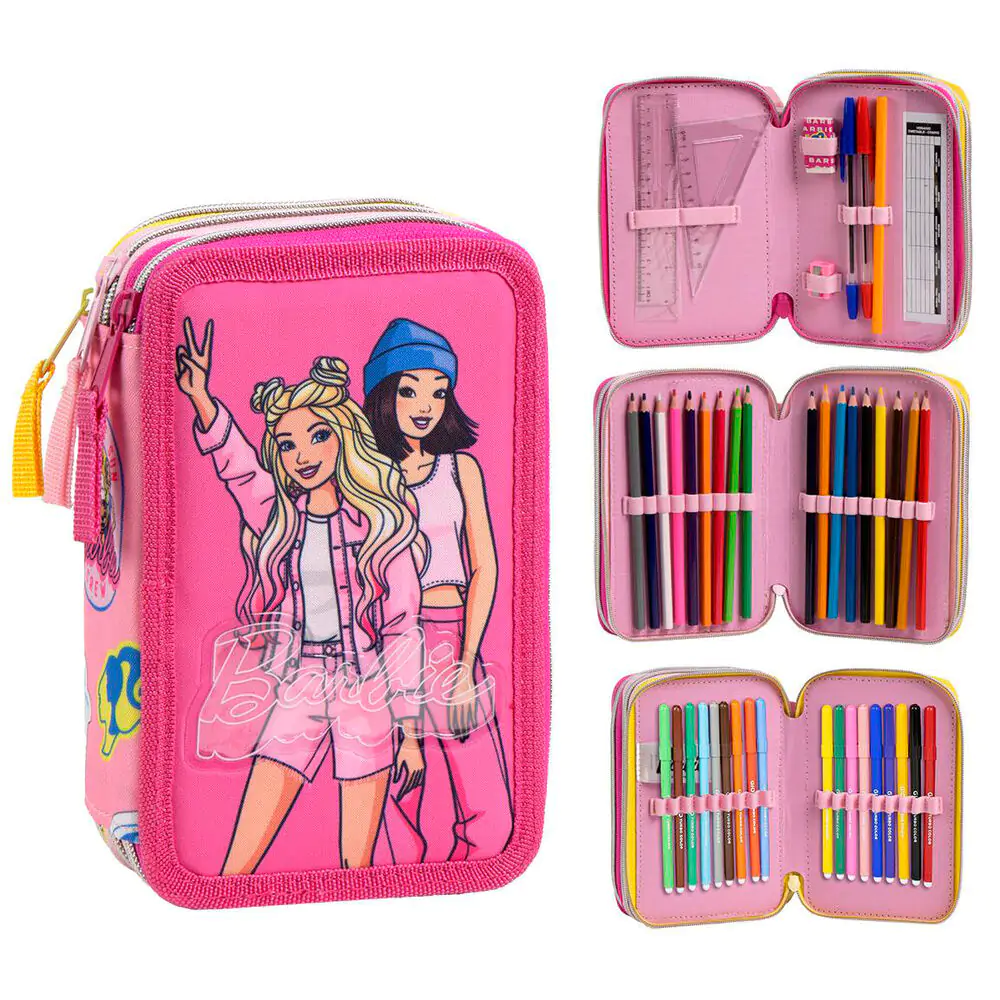 Piórnik potrójny Barbie zdjęcie produktu
