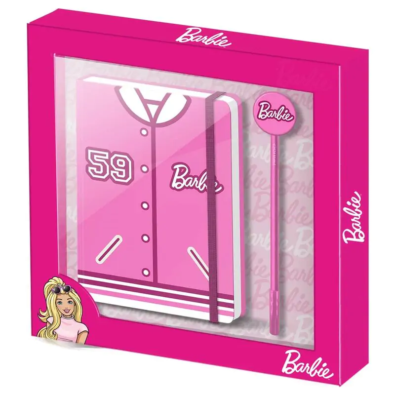 Barbie Varsity pamiętnik + zestaw długopisów zdjęcie produktu
