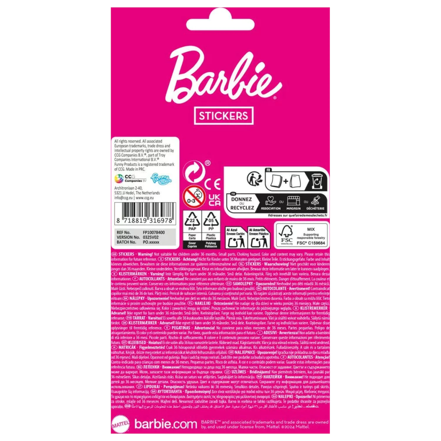 Naklejka Barbie Vibes zdjęcie produktu