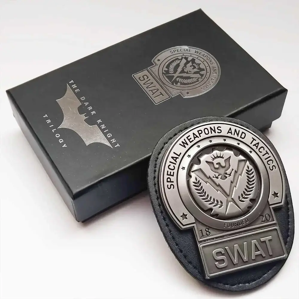 Replika Batman 1/1 The Dark Knight Gotham City SWAT Badge Limited Edition zdjęcie produktu