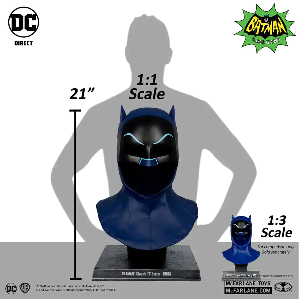 Batman 1966 DC Direct Replika 1/1 Batman Kaptur 53 cm zdjęcie produktu