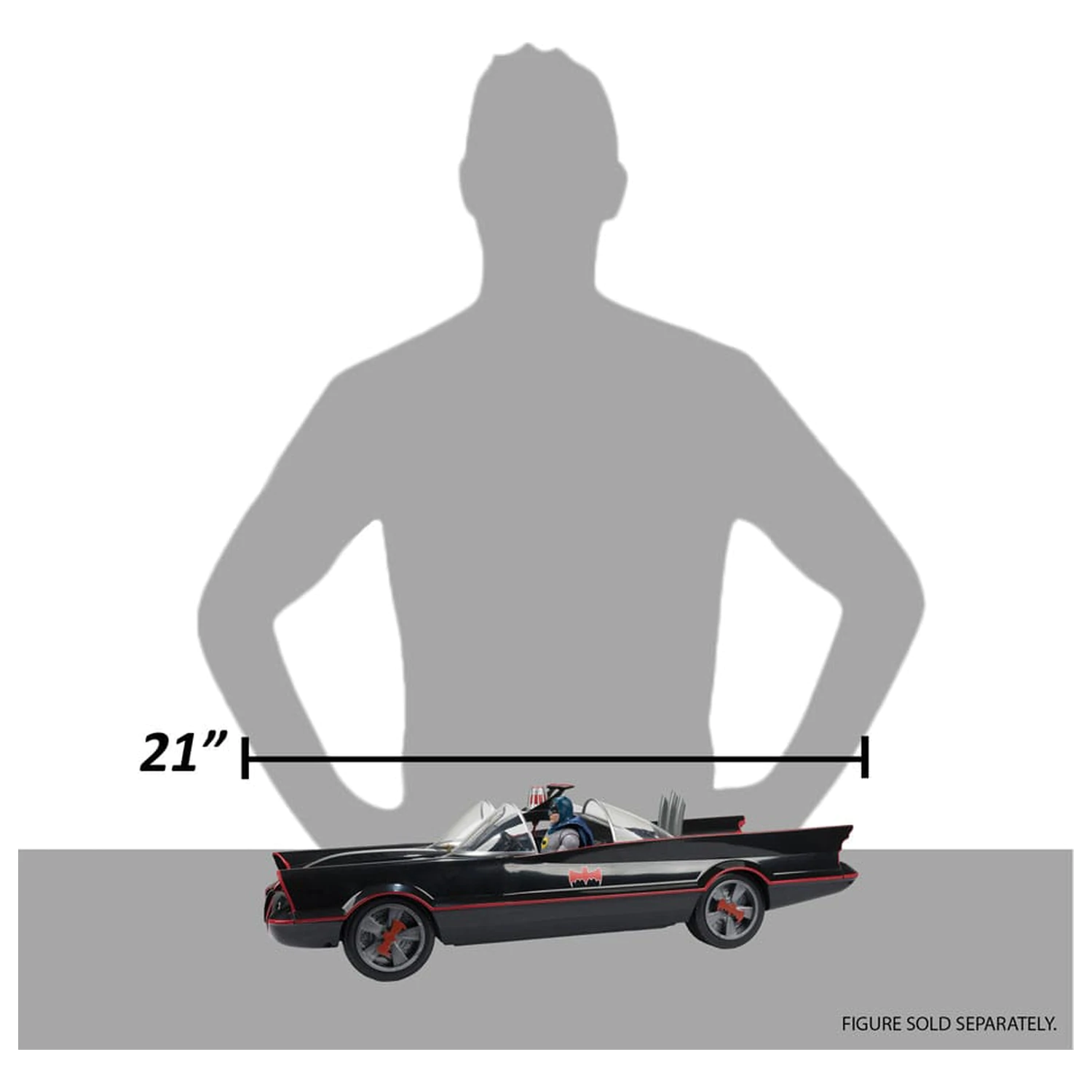 Batman (1966) DC Multiverse Pojazd Batmobil 53 cm zdjęcie produktu