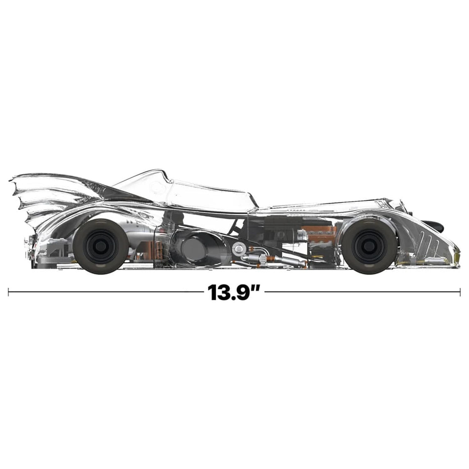 Batman 1989 Super Cyborg Vehicle Batmobile 1989 (Clear) 35 cm zdjęcie produktu