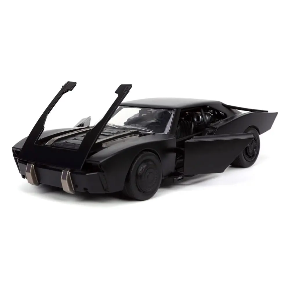 Batman 2022 Hollywood Rides Diecast Model 1/24 2022 Batmobil z Figurką zdjęcie produktu