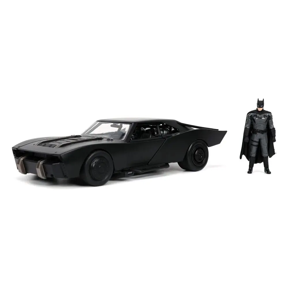 Batman 2022 Hollywood Rides Diecast Model 1/24 2022 Batmobil z Figurką zdjęcie produktu