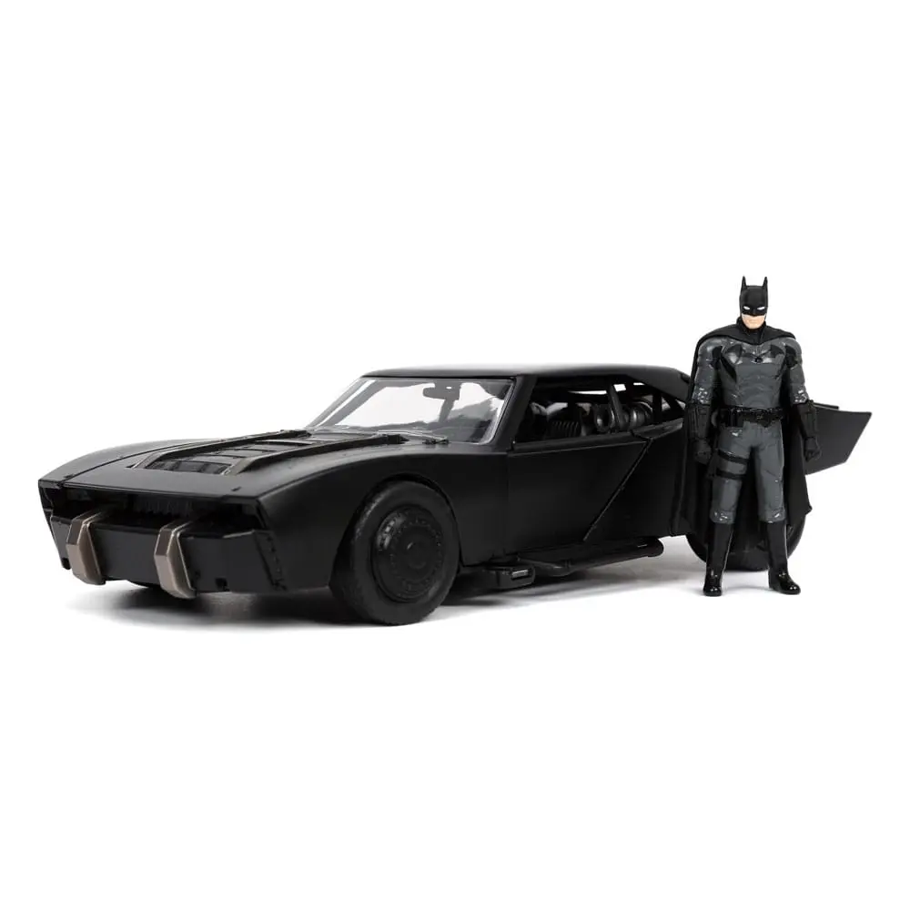 Batman 2022 Hollywood Rides Diecast Model 1/24 2022 Batmobil z Figurką zdjęcie produktu