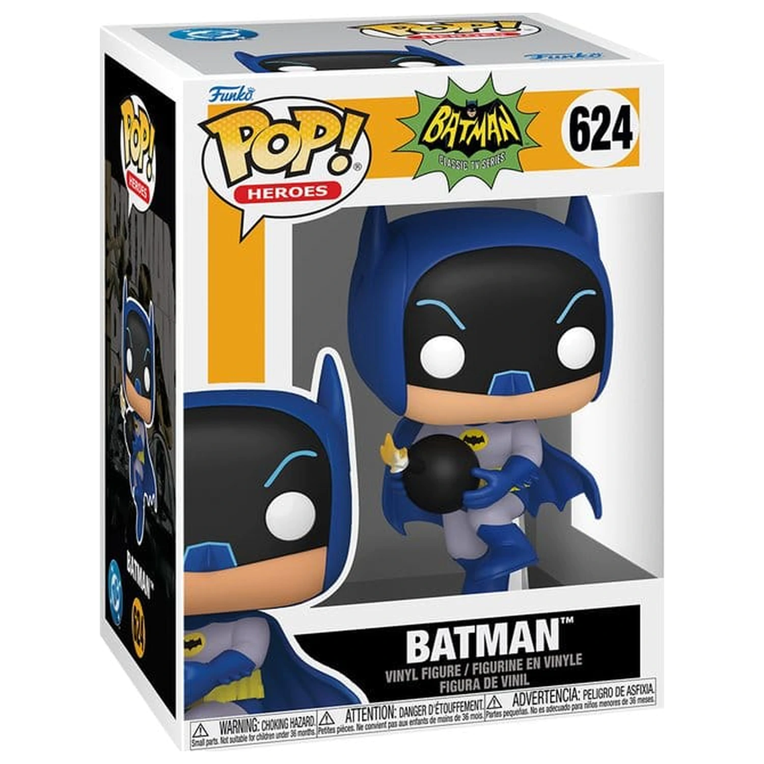 Batman 66 Funko POP! Heroes Figurka winylowa Batman with Bomb 9 cm zdjęcie produktu