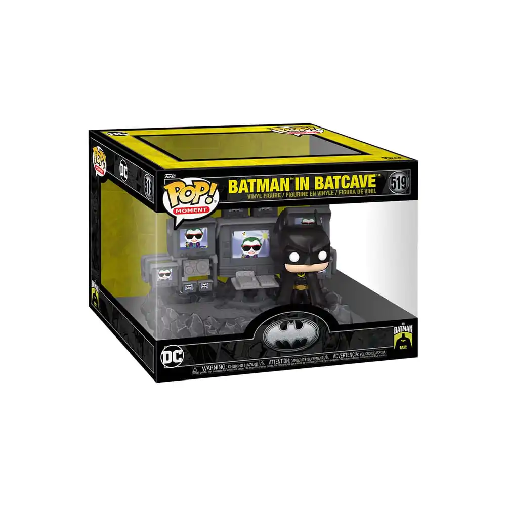 Batman 85th Anniversary Funko POP Moments Deluxe Figurki winylowe Batman w Batcave 9 cm zdjęcie produktu
