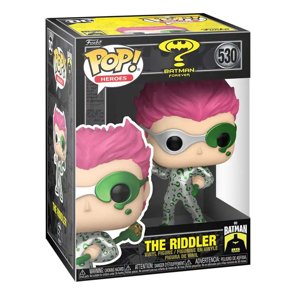 Batman 85th Anniversary Funko POP! Movies Figurka winylowa The Riddler(MT) 9 cm zdjęcie produktu