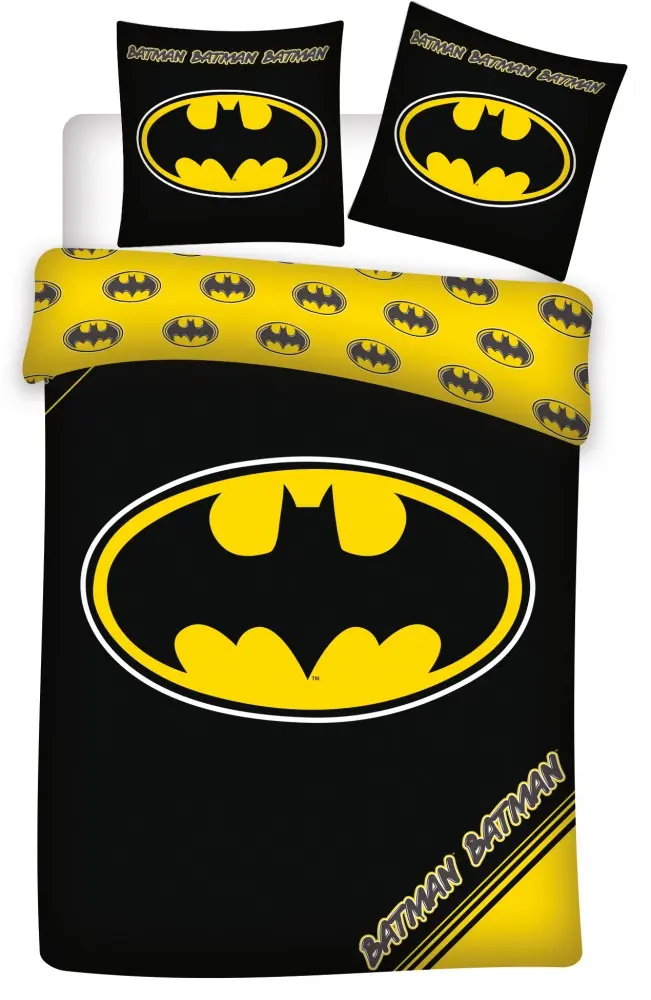 Batman Duvet Cover Logo 140x200cm, 70x90 cm zdjęcie produktu