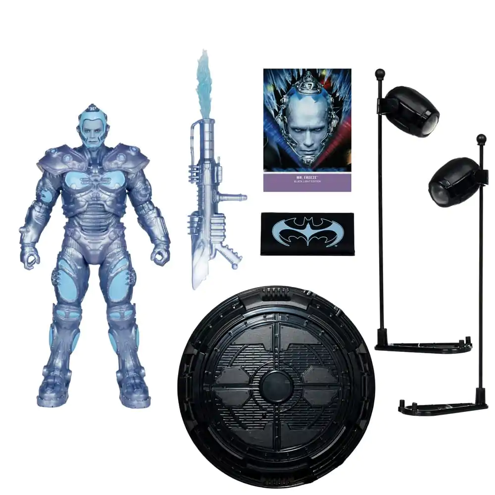 Batman & Robin DC Multiverse Figurka Akcji Mr. Freeze (Black Light Edition) (Gold Label) 18 cm zdjęcie produktu