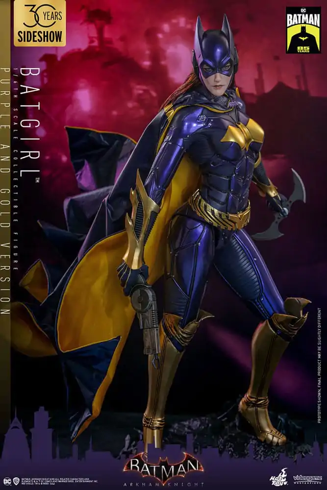 Batman Arkham Knight Videogame Masterpiece Figurka Akcji 1/6 Batgirl (Wersja Fioletowo-Złota) Exclusive 30 cm zdjęcie produktu