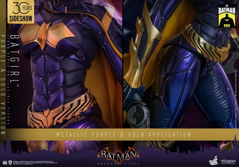 Batman Arkham Knight Videogame Masterpiece Figurka Akcji 1/6 Batgirl (Wersja Fioletowo-Złota) Exclusive 30 cm zdjęcie produktu