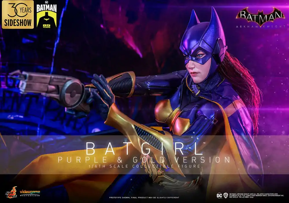 Batman Arkham Knight Videogame Masterpiece Figurka Akcji 1/6 Batgirl (Wersja Fioletowo-Złota) Exclusive 30 cm zdjęcie produktu