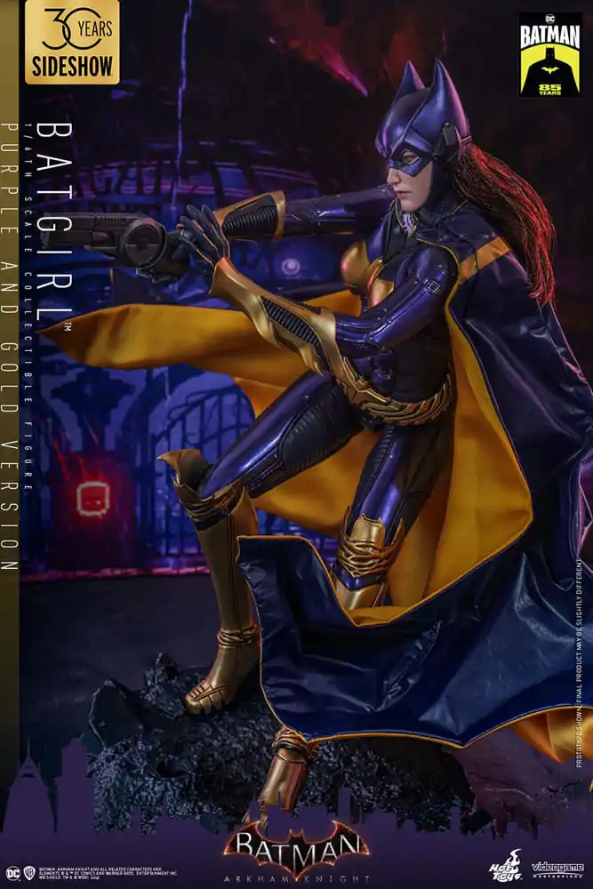 Batman Arkham Knight Videogame Masterpiece Figurka Akcji 1/6 Batgirl (Wersja Fioletowo-Złota) Exclusive 30 cm zdjęcie produktu