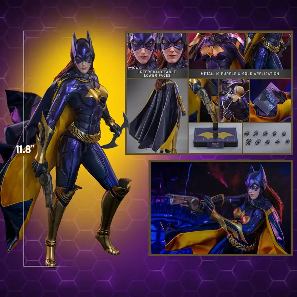 Batman Arkham Knight Videogame Masterpiece Figurka Akcji 1/6 Batgirl (Wersja Fioletowo-Złota) Exclusive 30 cm zdjęcie produktu