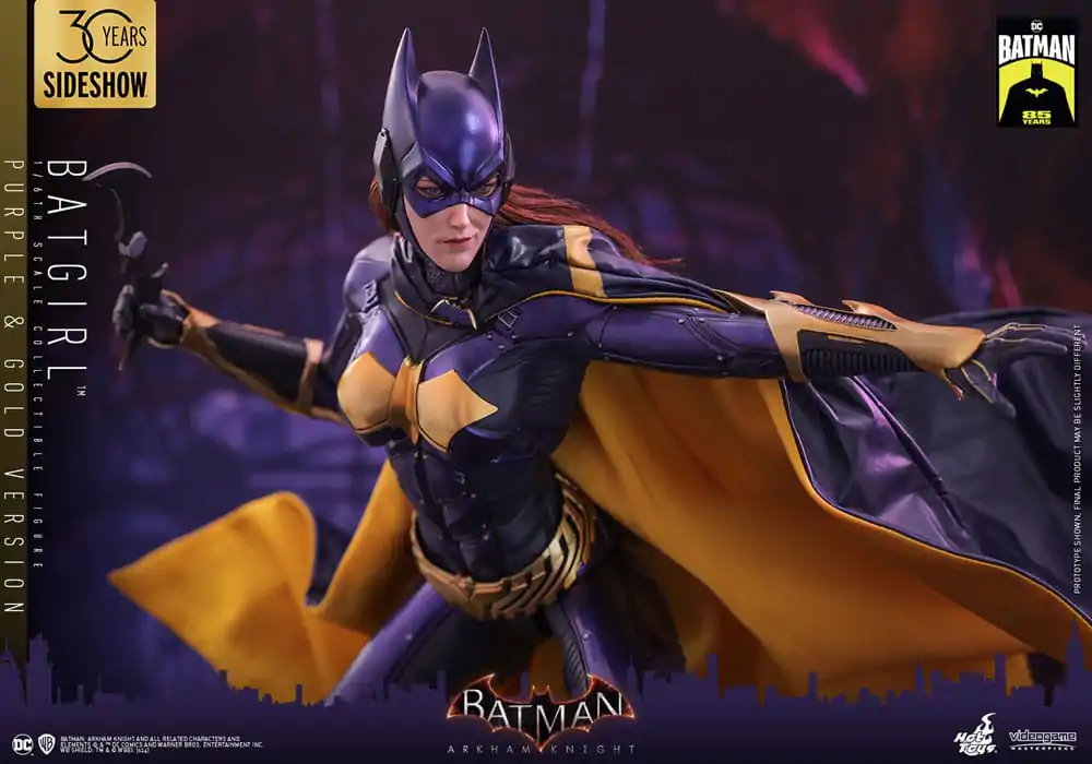 Batman Arkham Knight Videogame Masterpiece Figurka Akcji 1/6 Batgirl (Wersja Fioletowo-Złota) Exclusive 30 cm zdjęcie produktu