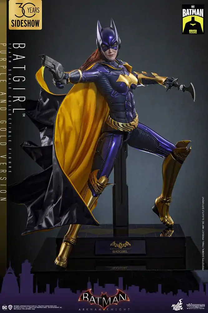 Batman Arkham Knight Videogame Masterpiece Figurka Akcji 1/6 Batgirl (Wersja Fioletowo-Złota) Exclusive 30 cm zdjęcie produktu