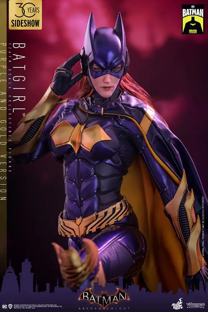 Batman Arkham Knight Videogame Masterpiece Figurka Akcji 1/6 Batgirl (Wersja Fioletowo-Złota) Exclusive 30 cm zdjęcie produktu