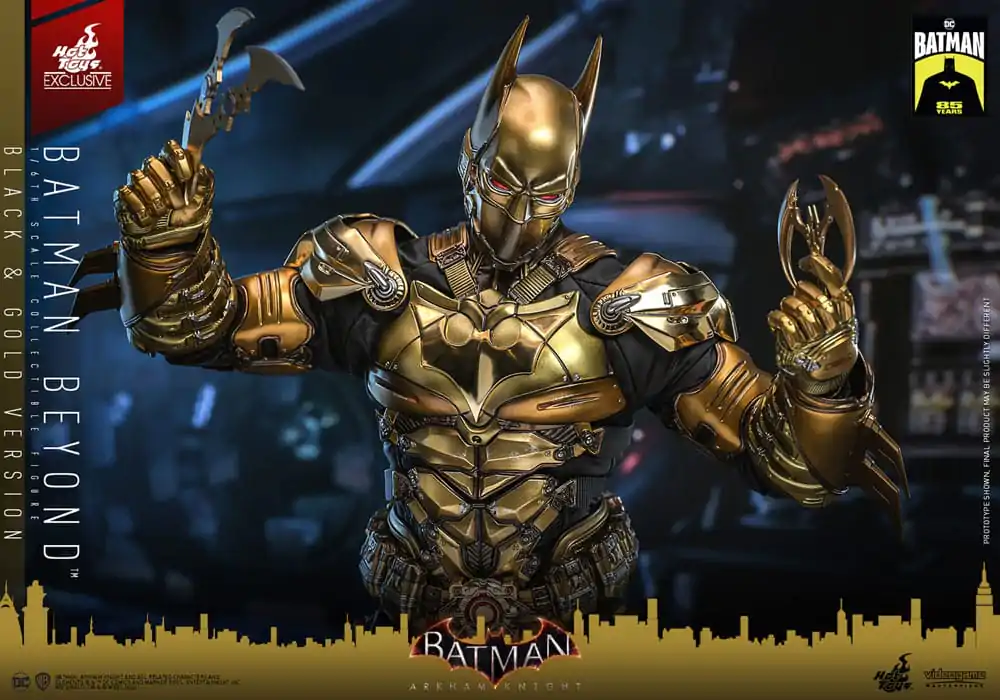 Batman: Arkham Knight Videogame Masterpiece Figurka Akcji 1/6 Batman Beyond (Black & Gold Version) 32 cm zdjęcie produktu