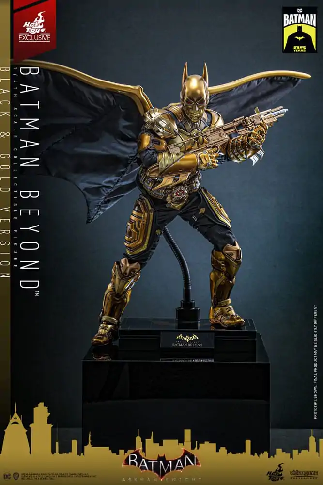Batman: Arkham Knight Videogame Masterpiece Figurka Akcji 1/6 Batman Beyond (Black & Gold Version) 32 cm zdjęcie produktu