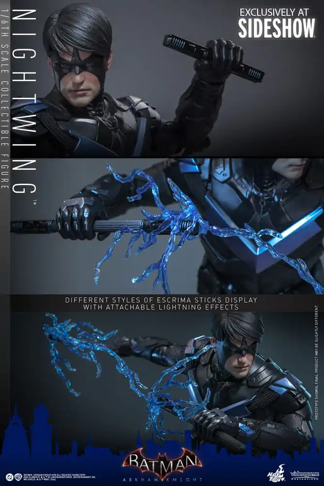Batman Arkham Knight Gra wideo arcydzieło figurka akcji 1/6 Nightwing 30 cm zdjęcie produktu