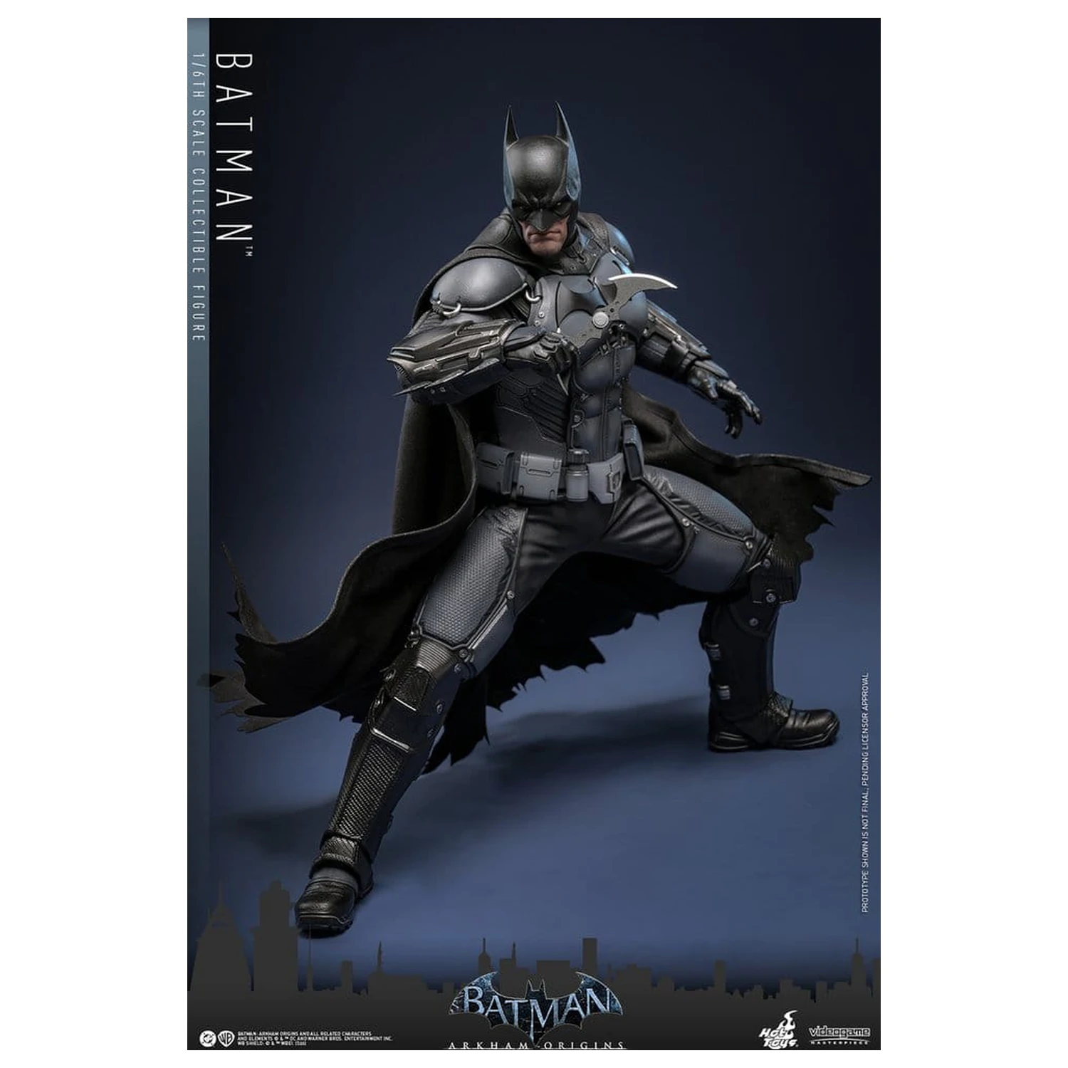 Batman Arkham Origins Videogame Masterpiece figurka akcji 1/6 Batman 33 cm zdjęcie produktu