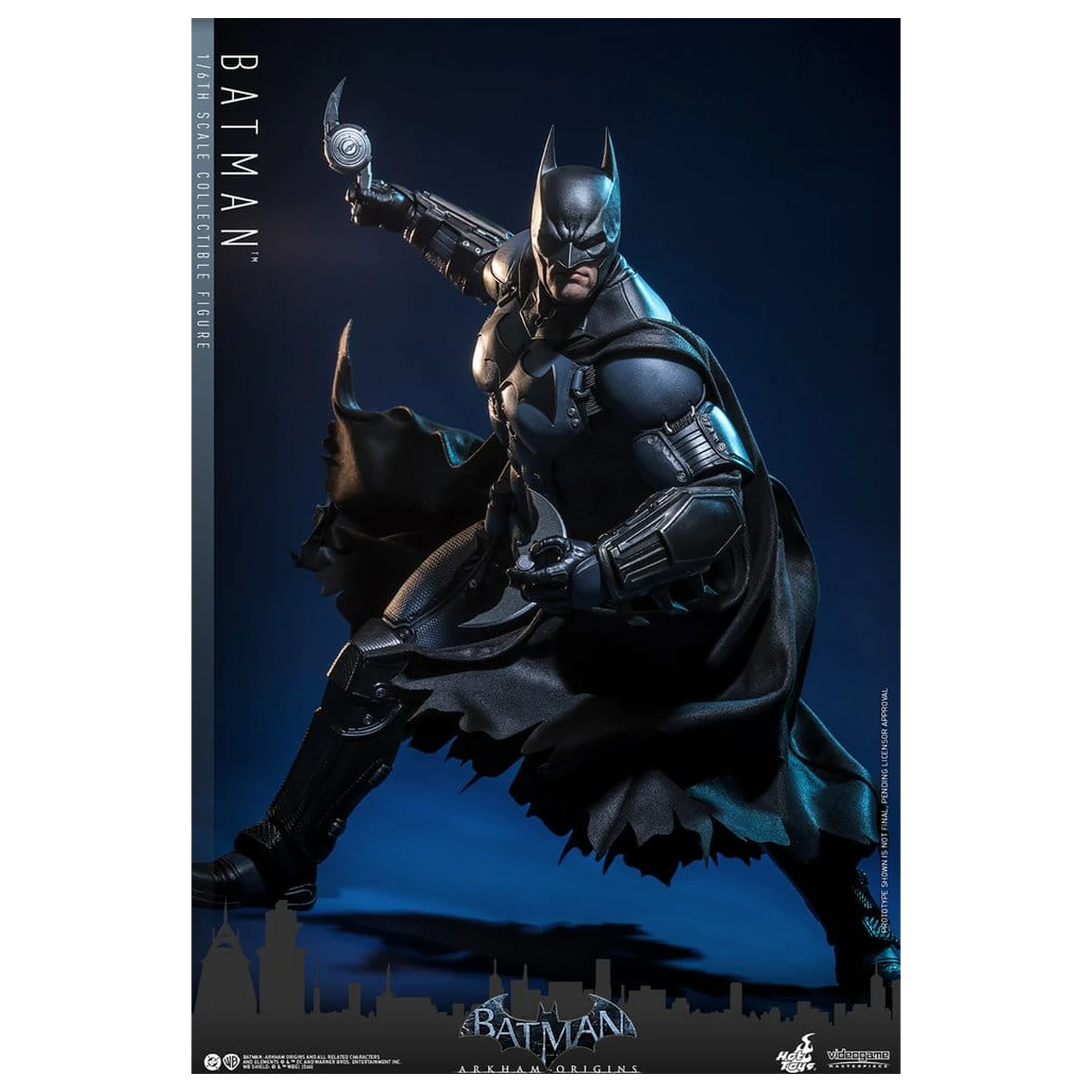 Batman Arkham Origins Videogame Masterpiece figurka akcji 1/6 Batman 33 cm zdjęcie produktu