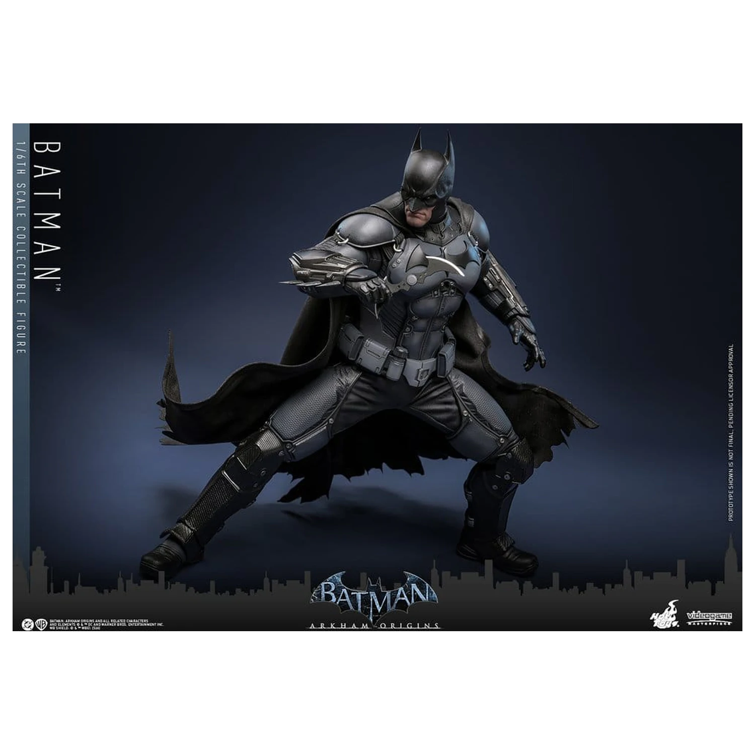 Batman Arkham Origins Videogame Masterpiece figurka akcji 1/6 Batman 33 cm zdjęcie produktu