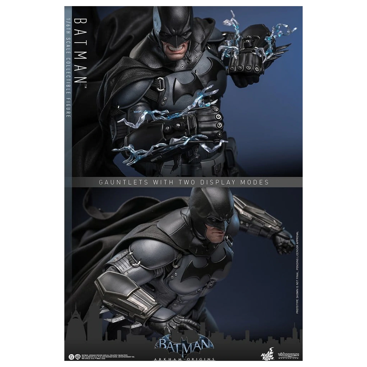 Batman Arkham Origins Videogame Masterpiece figurka akcji 1/6 Batman 33 cm zdjęcie produktu