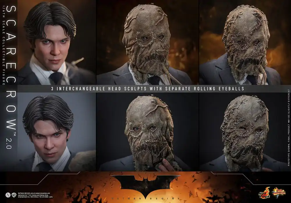 Batman Begins Movie Masterpiece Figurka Akcji 1/6 Scarecrow 2.0 30 cm zdjęcie produktu