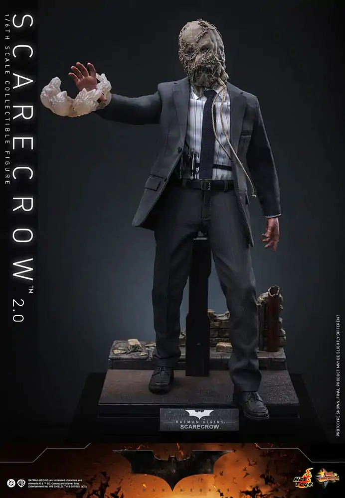 Batman Begins Movie Masterpiece Figurka Akcji 1/6 Scarecrow 2.0 30 cm zdjęcie produktu