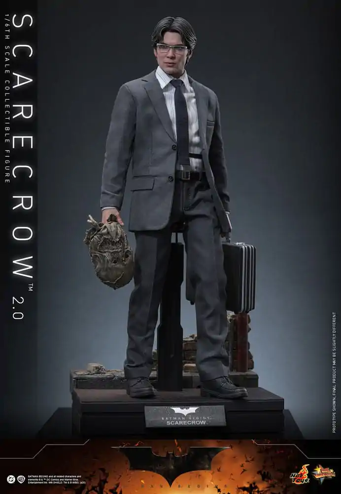 Batman Begins Movie Masterpiece Figurka Akcji 1/6 Scarecrow 2.0 30 cm zdjęcie produktu