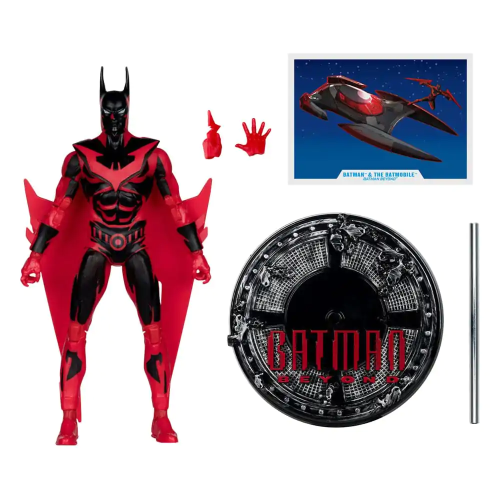 Batman Beyond DC Multiverse Figurka Akcji z Pojazdem Batman i Batmobil (Gold Label) 53 cm zdjęcie produktu