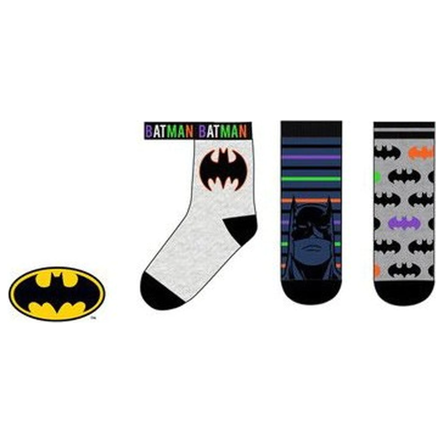 Batman Call Sign Dark Skarpetki dla dzieci 23/26 zdjęcie produktu