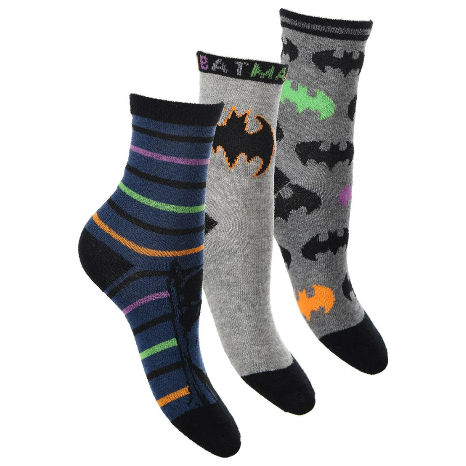 Batman Call Sign Dark dziecięce skarpety 31/34 zdjęcie produktu