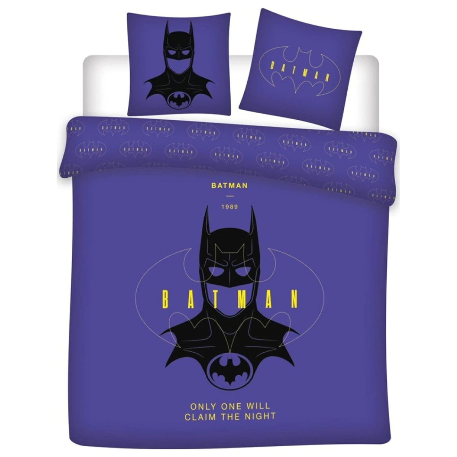 Batman Claim the Night Zestaw Podwójnej Poszwy na Kołdrę zdjęcie produktu