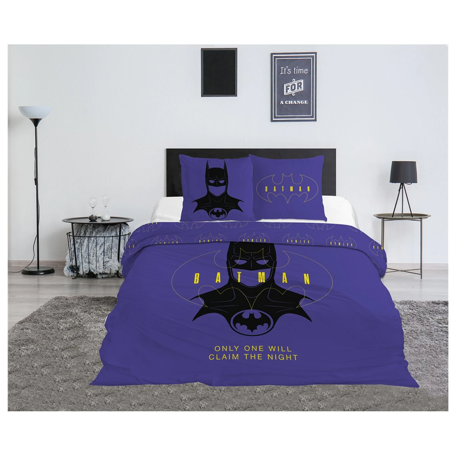 Batman Claim the Night Zestaw Podwójnej Poszwy na Kołdrę zdjęcie produktu