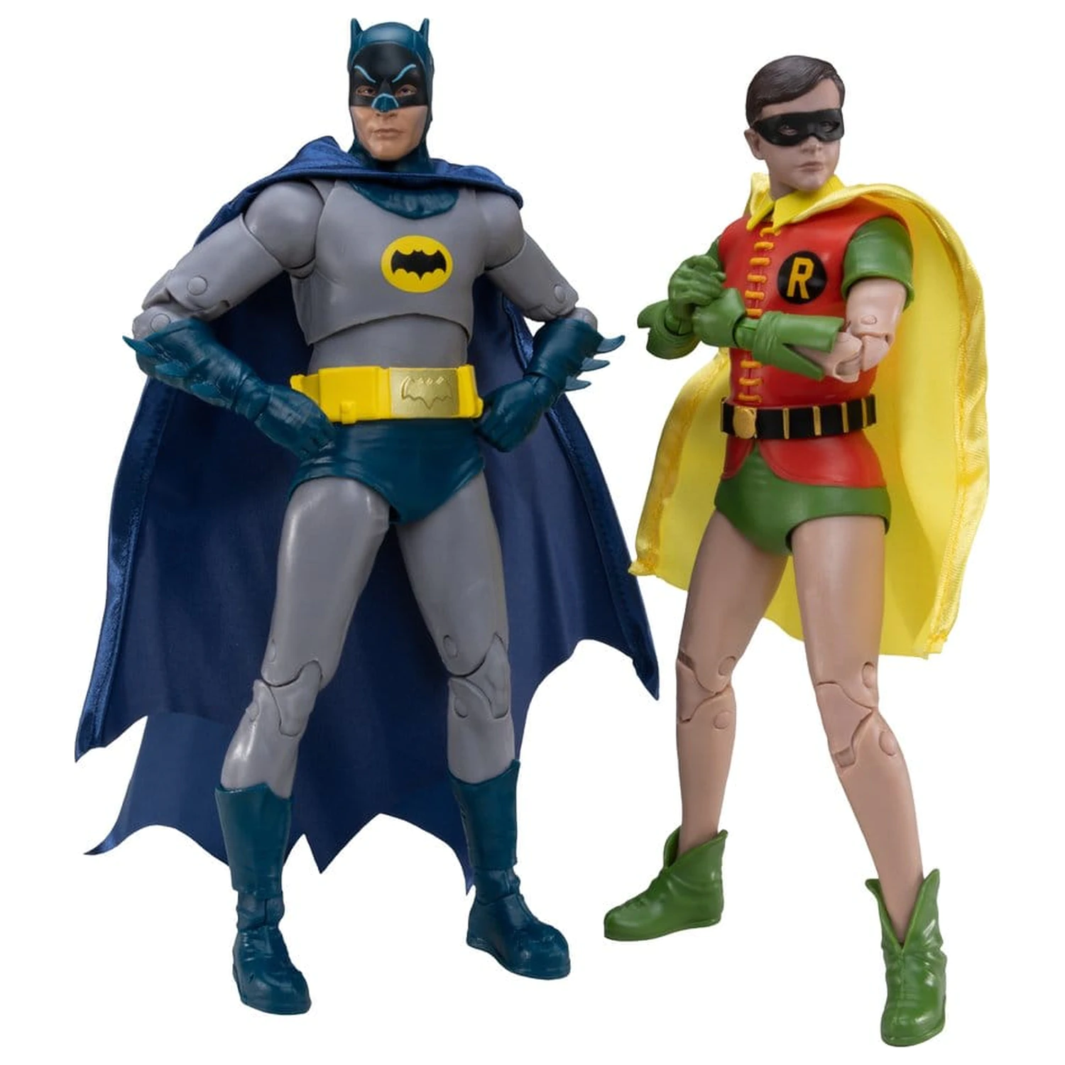 Batman Classic TV Series DC Multiverse McFarlane Collector Edition zestaw 2 figurek akcji Batman i Robin 18 cm zdjęcie produktu